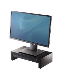 Fellowes Designer Suites 53,3 cm (21") Bureau Zwart, Parel