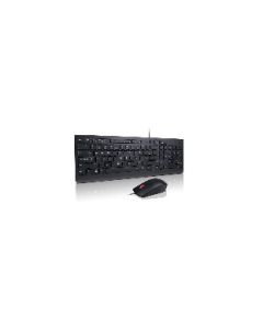 Lenovo 4X30L79922 toetsenbord Inclusief muis Universeel USB QWERTY Zwart