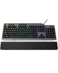 Lenovo Legion K500 toetsenbord Gamen USB QWERTY Amerikaans Engels Zwart, Grijs