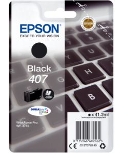 Epson 407L Toetsenbord DURABrite Ultra afzonderlijke zwarte inkt