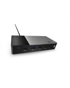 MSI USB-C Docking Station Gen 2 USB 3.2 Gen 2 (3.1 Gen 2) Type-C Zwart