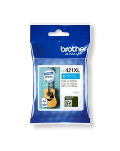 Brother LC-421XLC inktcartridge 1 stuk(s) Origineel Hoog (XL) rendement Cyaan