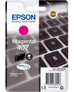 Epson 407L Toetsenbord DURABrite Ultra afzonderlijke magenta inkt