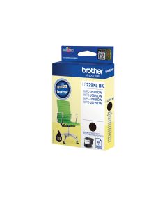 Brother LC229XLBKBP inktcartridge 1 stuk(s) Origineel Zwart