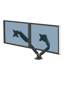 Fellowes Platinum Series dubbele monitorarm - Zwart