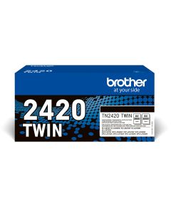 Brother TN-2420TWIN tonercartridge 2 stuk(s) Origineel
