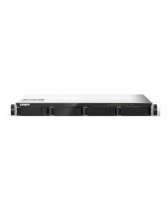 QNAP TS-435XEU NAS Rack (1U) Marvell CN9131 4 GB DDR4 0 TB QNAP QTS Zwart, Grijs