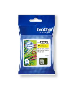 Brother LC-422XLY inktcartridge 1 stuk(s) Origineel Geel