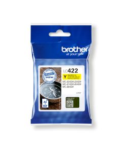Brother LC-422Y inktcartridge 1 stuk(s) Origineel Geel