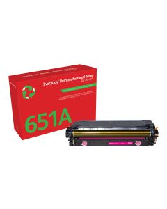 EverydayTM Magenta Remanufactured Toner van Xerox compatible met HP 651A 650A 307A (CE343A/CE273A/CE743A), Standaard capaciteit