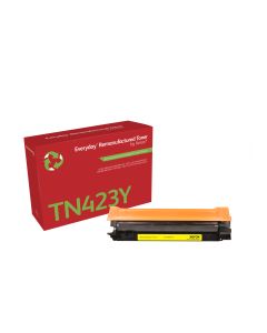 EverydayTM Geel Remanufactured Toner van Xerox compatible met Brother (TN423Y), Hoge capaciteit