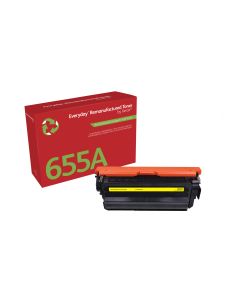 EverydayTM Geel Remanufactured Toner van Xerox compatible met HP 655A (CF452A), Standaard capaciteit