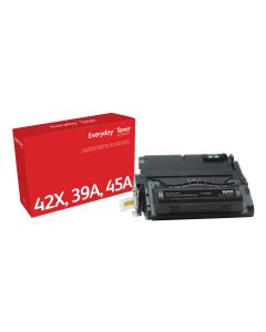 EverydayTM Mono Toner van Xerox is compatibel met HP 42A 39A 45A (Q5942X/ Q1339A/ Q5945A), Standaard capaciteit