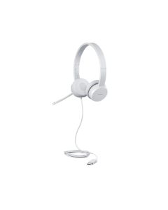 Lenovo GXD1E71385 hoofdtelefoon/headset Bedraad Pols Oproepen/muziek USB Type-A Grijs