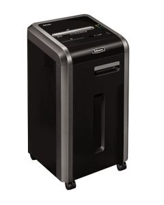 Fellowes 225Mi papiervernietiger Microversnippering 24 cm Zwart