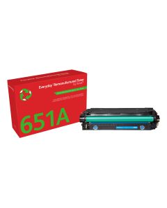 EverydayTM Cyaan Remanufactured Toner van Xerox compatible met HP 651A 650A 307A (CE341A/CE271A/CE741A), Standaard capaciteit