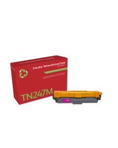 EverydayTM Magenta Remanufactured Toner van Xerox compatible met Brother (TN247M), Hoge capaciteit