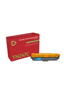 EverydayTM Cyaan Remanufactured Toner van Xerox compatible met Brother (TN247C), Hoge capaciteit