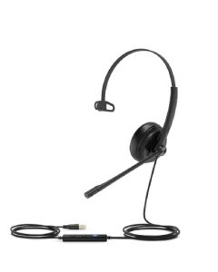 Yealink UH34 Headset Bedraad Hoofdband Kantoor/callcenter Zwart