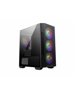 MSI MAG Forge M100R Micro Tower Zwart, Transparant
