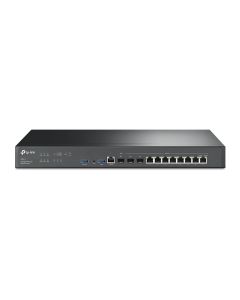 TP-Link Omada ER8411 bedrade router Gigabit Ethernet Zwart