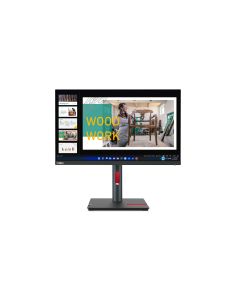 Lenovo ThinkVision P24q-30 computer monitor 60,5 cm (23.8") 2560 x 1440 Pixels Quad HD LED Zwart