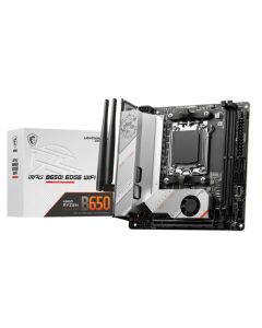 MSI MPG B650I EDGE WIFI moederbord AMD B650 Socket AM5 mini ITX