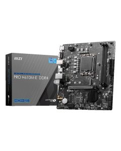 MSI PRO H610M-E DDR4 moederbord Intel H610 LGA 1700 micro ATX