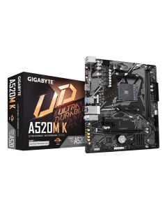 GIGABYTE A520M K (rev. 1.0) AMD A520 Socket AM4 micro ATX