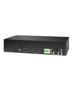 APC AP4424A - Automatic Transfer Switch, (16x) C13 + (2x) C19, 7680W, Rack mountable