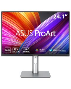 ASUS ProArt PA248CRV computer monitor 61,2 cm (24.1") 1920 x 1200 Pixels WUXGA LCD Zwart, Zilver