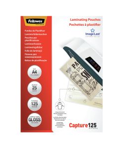 Fellowes ImageLast 125 micron lamineerhoes glanzend A4-25pk