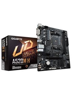 GIGABYTE A520M H moederbord AMD A520 Socket AM4 micro ATX