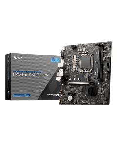 MSI PRO H610M-G DDR4 moederbord Intel H610 LGA 1700 micro ATX
