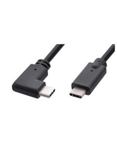 Microconnect USB3.1CC1RA USB-kabel USB 3.2 Gen 2 (3.1 Gen 2) 1 m USB C Zwart