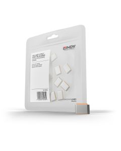 Lindy 40440 poortblokker USB Type-C Oranje Acrylonitrielbutadieenstyreen (ABS) 10 stuk(s)