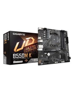 GIGABYTE B550M K moederbord AMD B550 Socket AM4 micro ATX