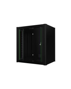 Lanview RWM12U45BL rack 12U Wandrek Zwart
