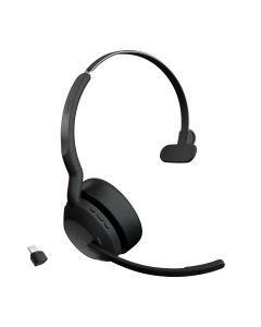 Jabra Evolve2 55 Headset Draadloos Hoofdband Kantoor/callcenter USB Type-C Bluetooth Oplaadhouder