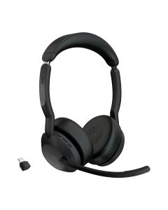 Jabra Evolve2 55 Headset Draadloos Hoofdband Kantoor/callcenter USB Type-C Bluetooth Oplaadhouder