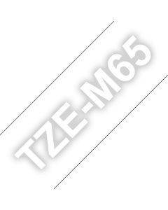 Brother TZE-M65 labelprinter-tape Transparant