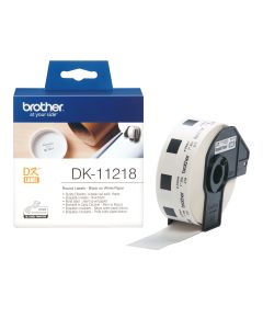 Brother DK-11218 printeretiket Wit