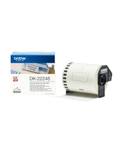 Brother DK-22246 labelprinter-tape Zwart op wit