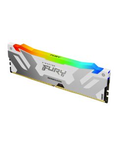 Kingston Technology FURY 16GB 6400MT/s DDR5 CL32 DIMM Renegade RGB White XMP