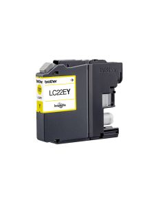 Brother LC22EY inktcartridge 1 stuk(s) Origineel Geel