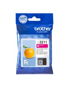 Brother LC3211M inktcartridge 1 stuk(s) Origineel Normaal rendement Magenta