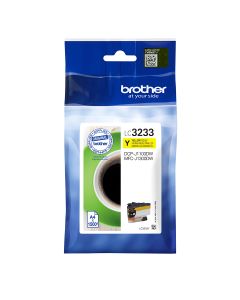 Brother LC3233Y inktcartridge 1 stuk(s) Origineel Normaal rendement Geel