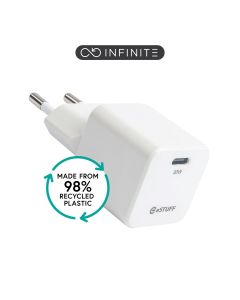 eSTUFF ES637027 oplader voor mobiele apparatuur Smartphone Wit AC Snel opladen Binnen
