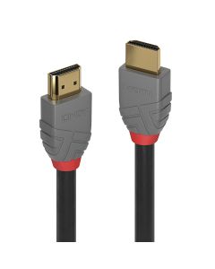 Lindy 36967 HDMI kabel 10 m HDMI Type A (Standaard) Zwart, Grijs