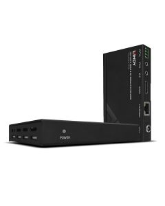 Lindy 38139 audio/video extender AV-zender & ontvanger Zwart